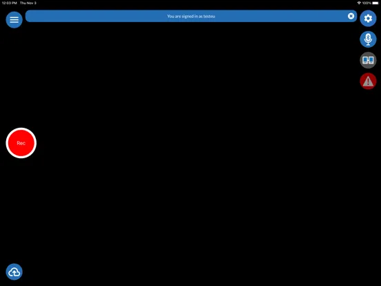 Record - iConnect iPad  Screenshots