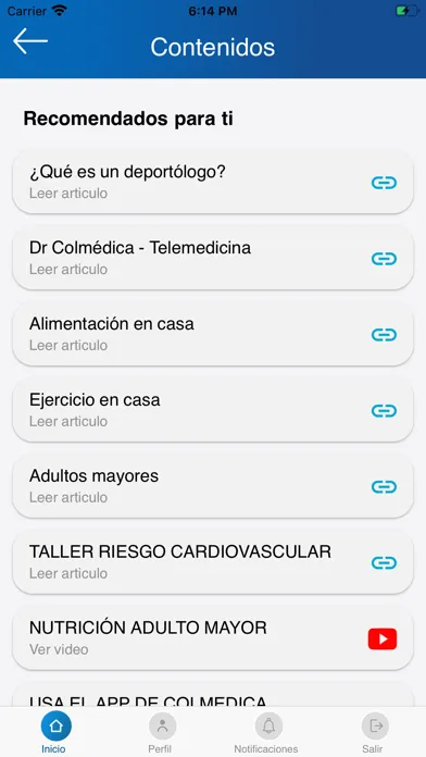 Скриншоты Colmédica Saludable