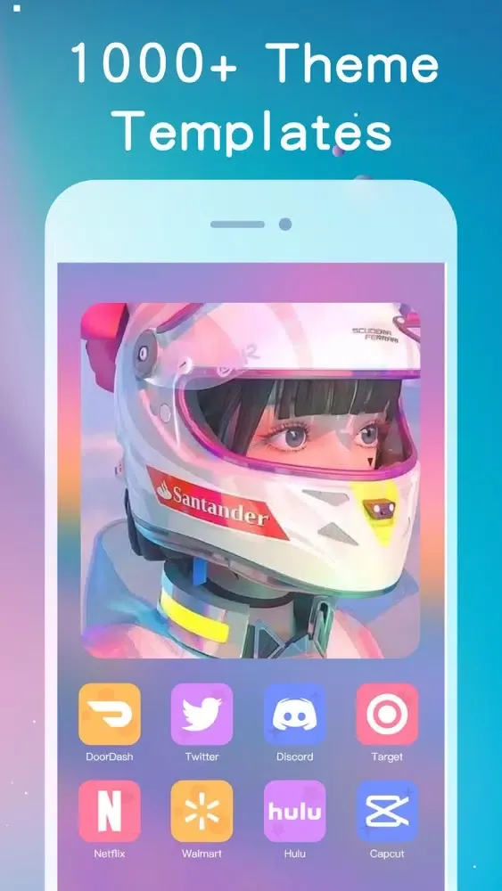 Capturas de tela do Coolplay Widgets:Icon Themes