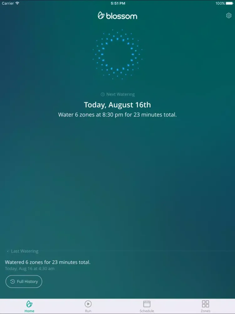 صور Blossom - Smart Watering iPad 