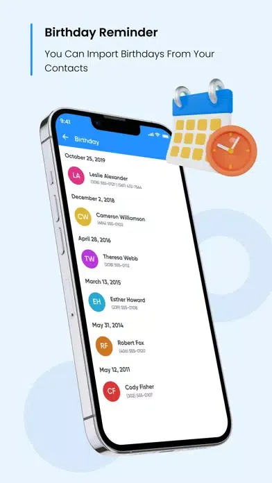 Capturas de tela do Contact Manager & Backup
