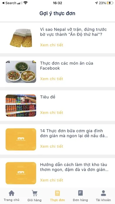 Chợ khoẻ - Đi chợ thời 5G应用截图
