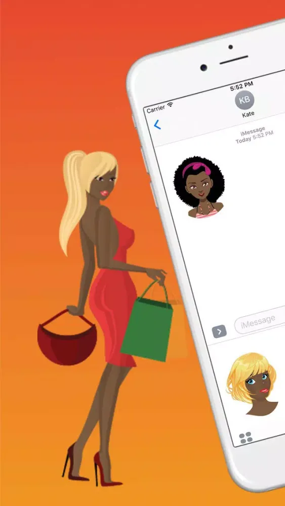 Afreek Moji StickerPack سکرین شاٹس