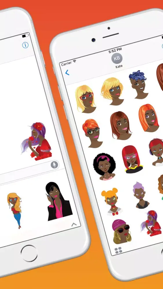 Afreek Moji StickerPack سکرین شاٹس