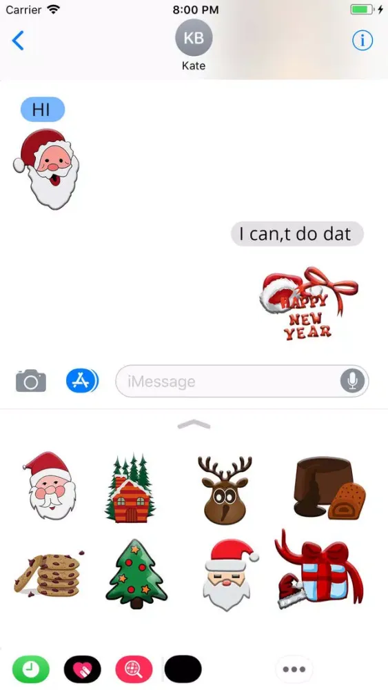 Christmas Moji & Animated Emoj Screenshots