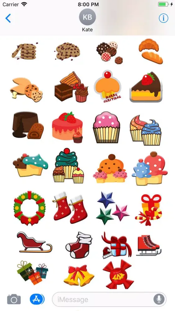 Christmas Moji & Animated Emoj Screenshots