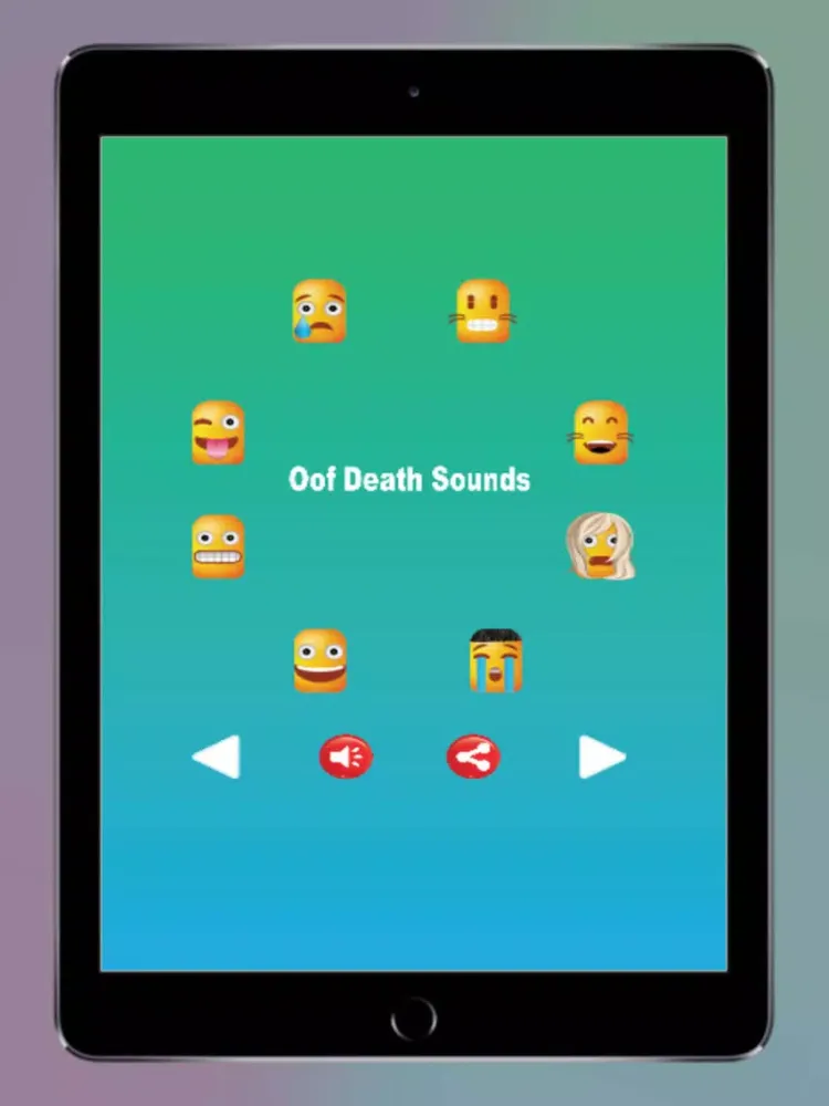 Ảnh chụp màn hình của OOF Death Sound Prank iPad 