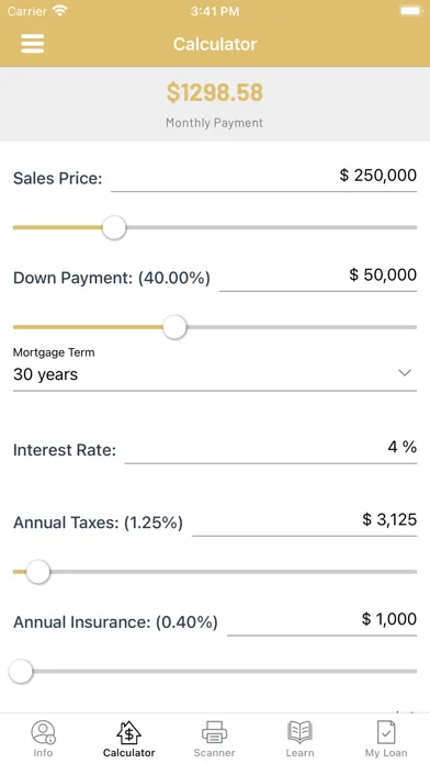 Ảnh chụp màn hình của iCore Lending