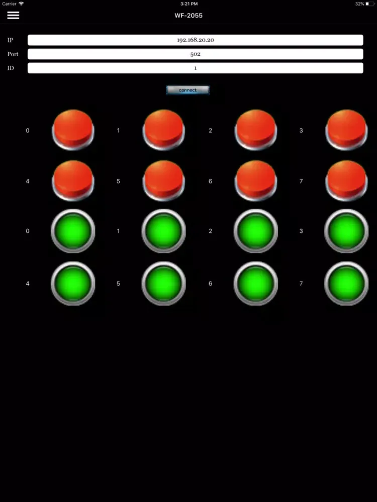 WF2000 Utility iPad  Screenshots