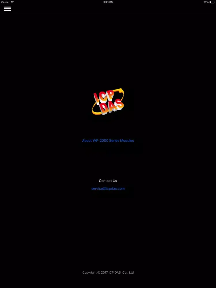WF2000 Utility iPad  Screenshots