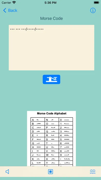 Screenshot di MorseCode-Decoder