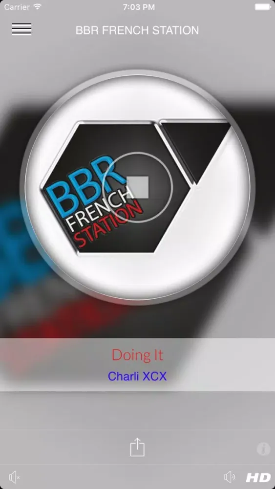 Tangkapan skrin BBR FRENCH STATION