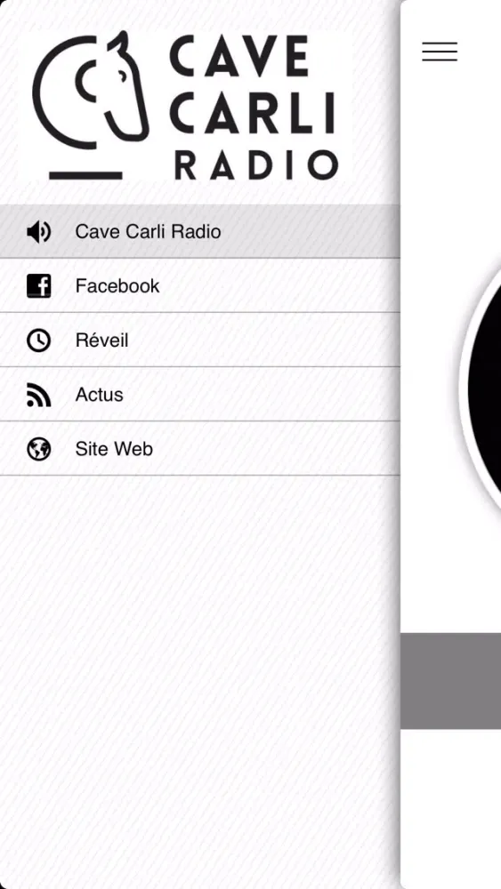 Zrzuty ekranu Cave Carli Radio