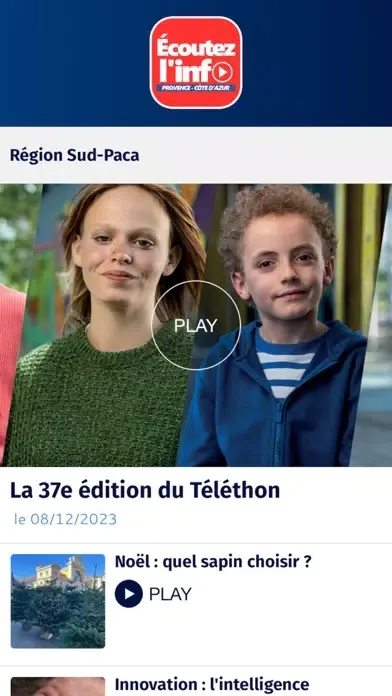 Ecoutez l'info Screenshots