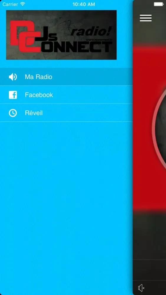 Tangkapan layar DC-radio