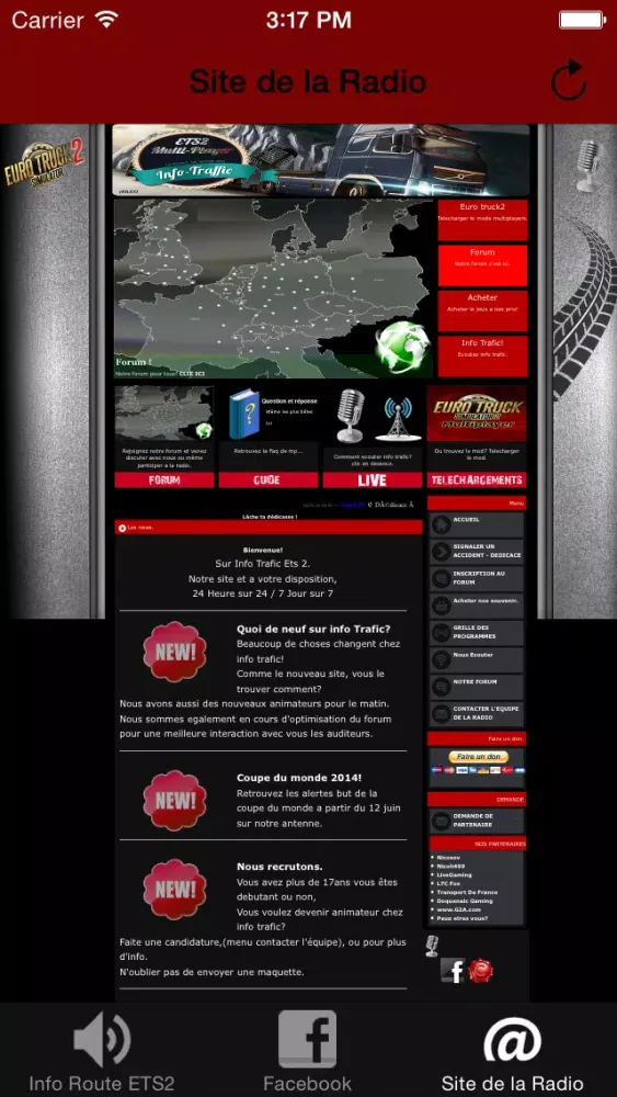 Info Route ETS2 Screenshots