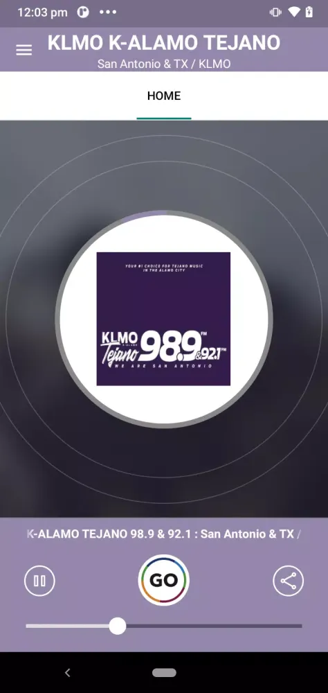 KLMO 98.9 Screenshots