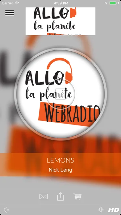 Zrzuty ekranu Allô la planète