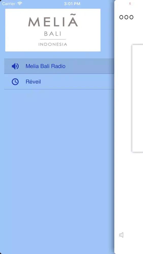 Melia Bali Radio應用截圖
