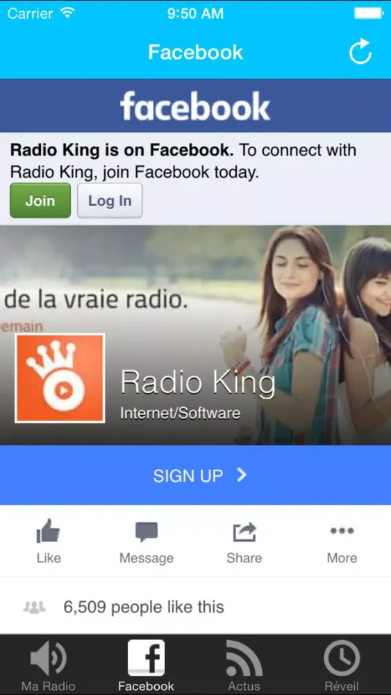 MongiFM Screenshots