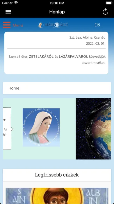 Mária Rádió Erdély Ekran Görüntüleri