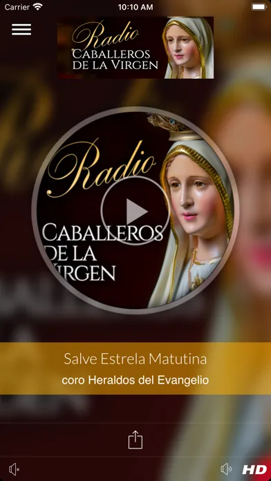 Zrzuty ekranu Radio Caballeros de la Virgen