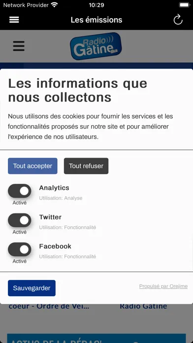 Radio Gâtine Officiel应用截图