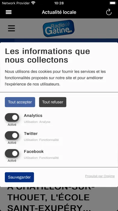 Radio Gâtine Officiel应用截图