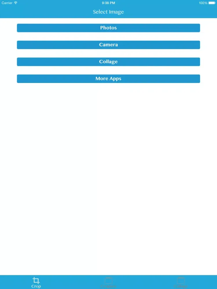 Скриншоты iCropLite iPad 