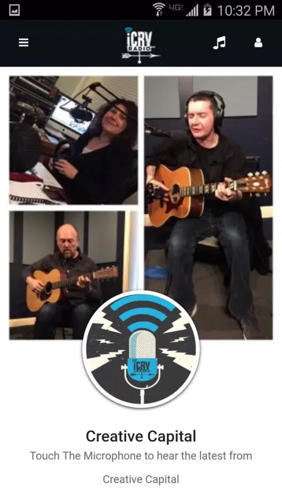 iCRVradio Ekran Görüntüleri