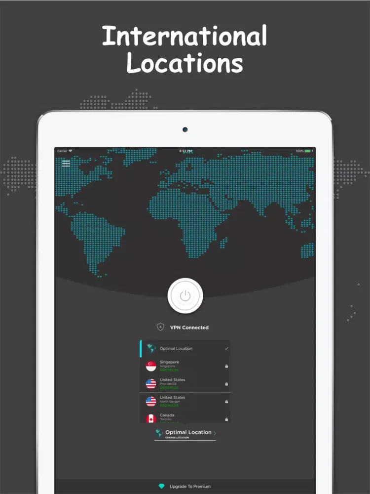 Zrzuty ekranu VPN 360 - Unlimited Proxy Pro iPad 