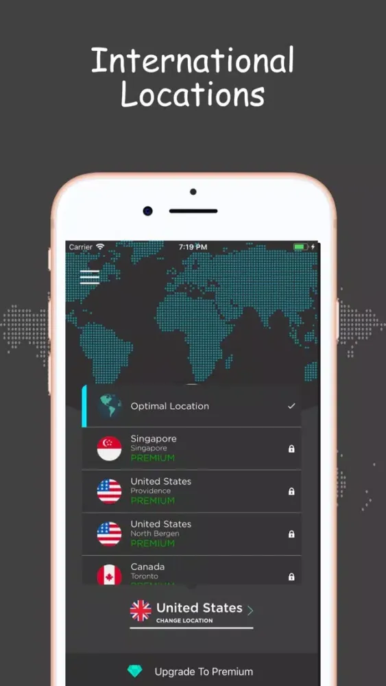 Zrzuty ekranu VPN 360 - Unlimited Proxy Pro