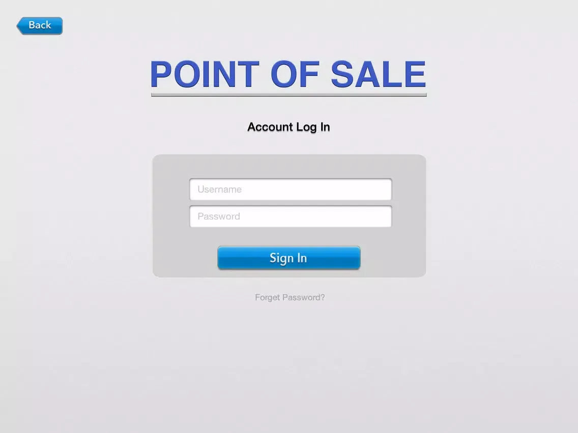Point of Sale System iPad 應用截圖