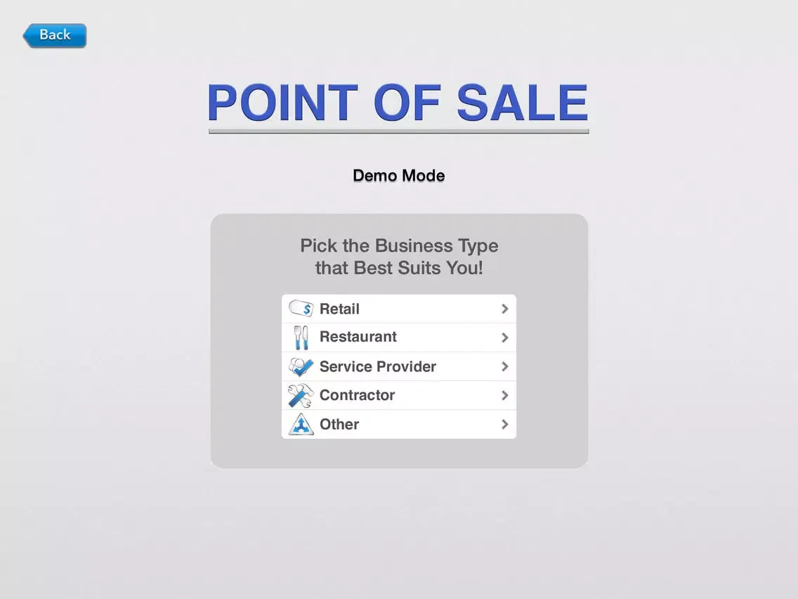 Point of Sale System iPad 應用截圖