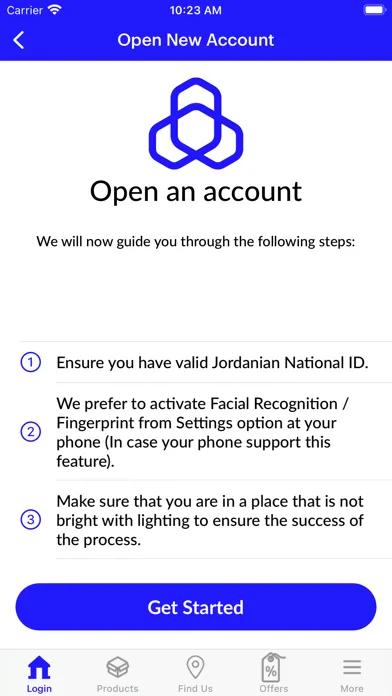Captures d'écran de AlRajhi Mobile JO