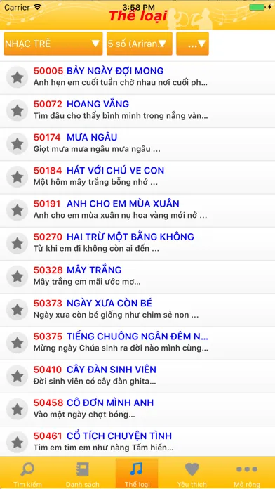 Karaoke Viet nam Arirang Ekran Görüntüleri