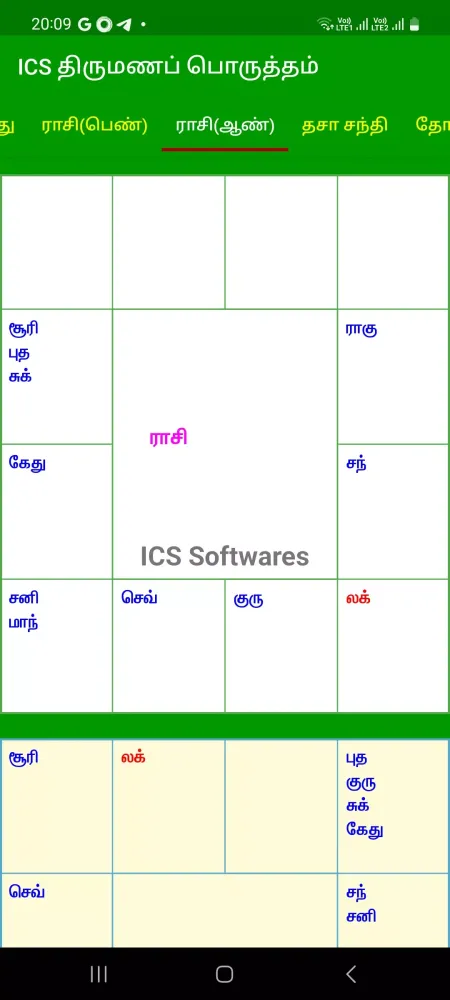 ICS Marriage Match Tamil PDF 스크린샷