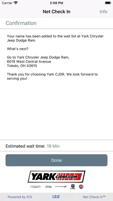 Capturas de pantalla de Yark Chrysler Jeep Dodge Ram