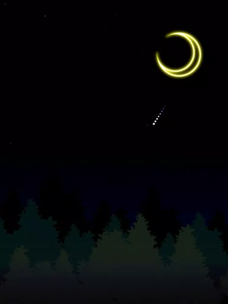 Ảnh chụp màn hình của Visualizer Vol.1 Dark Forest Moon iPad 