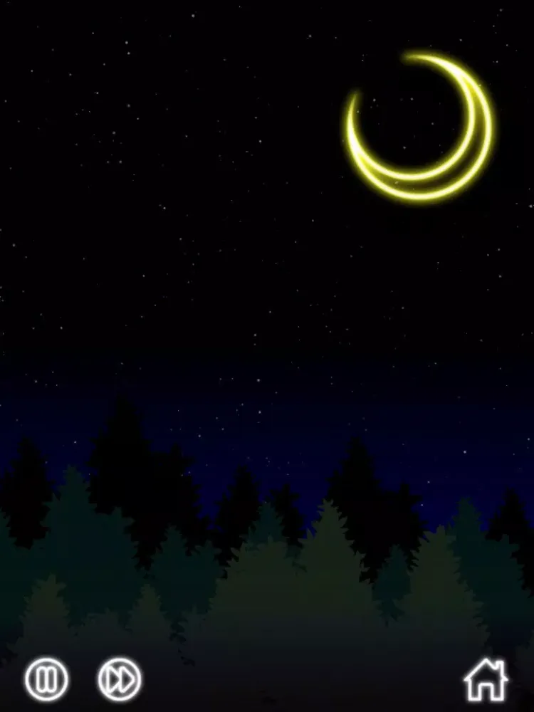 Ảnh chụp màn hình của Visualizer Vol.1 Dark Forest Moon iPad 