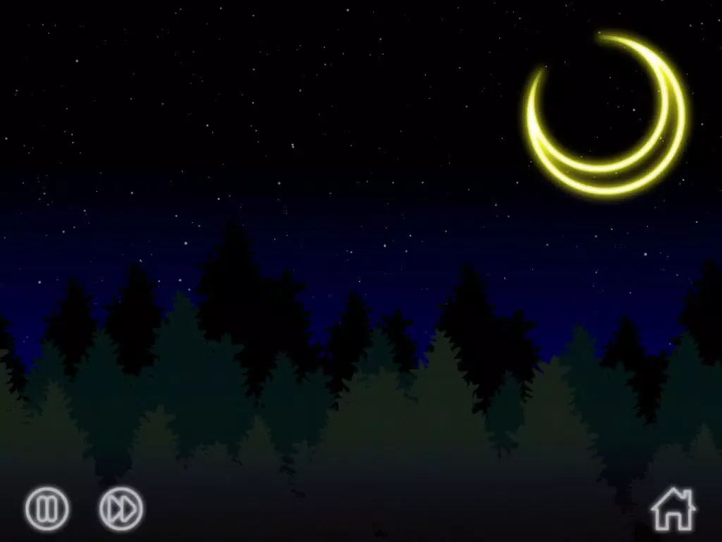 Ảnh chụp màn hình của Visualizer Vol.1 Dark Forest Moon iPad 