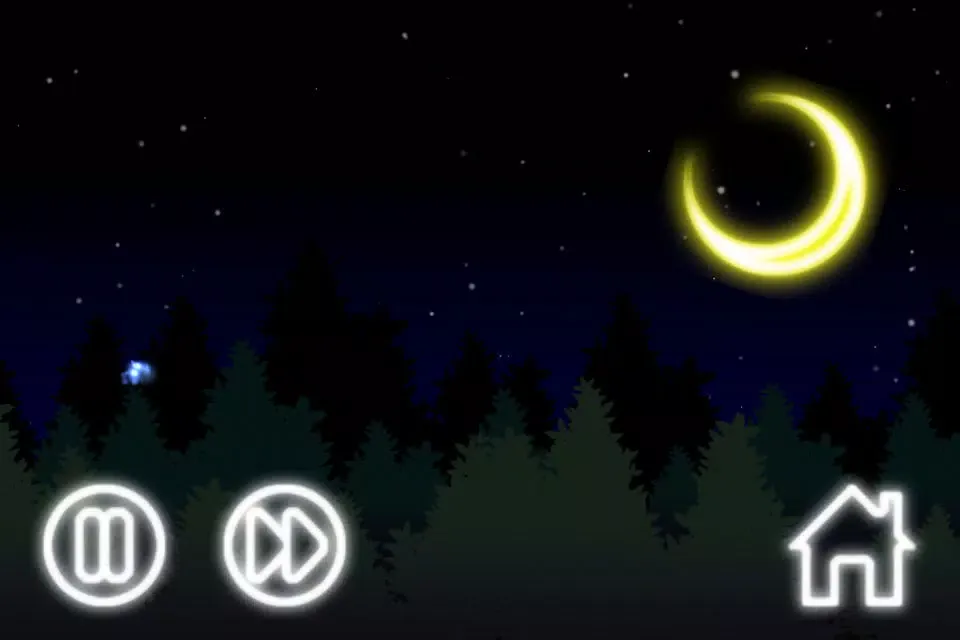 Ảnh chụp màn hình của Visualizer Vol.1 Dark Forest Moon