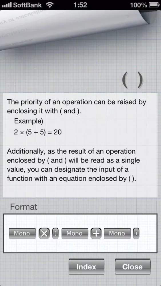 Zrzuty ekranu Mono Calculator Lite