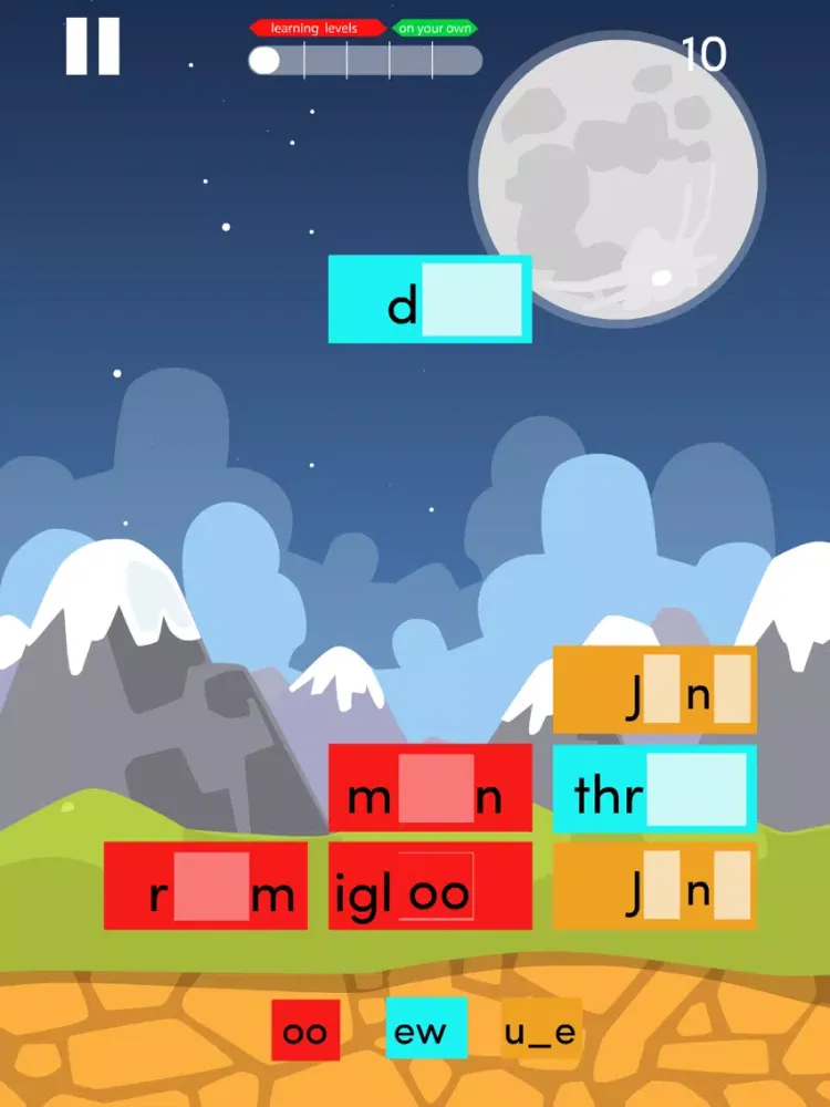 Falling Phonics iPad  سکرین شاٹس