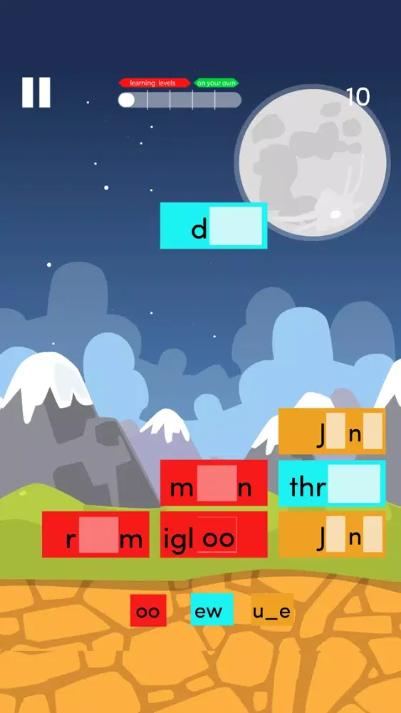 Falling Phonics سکرین شاٹس