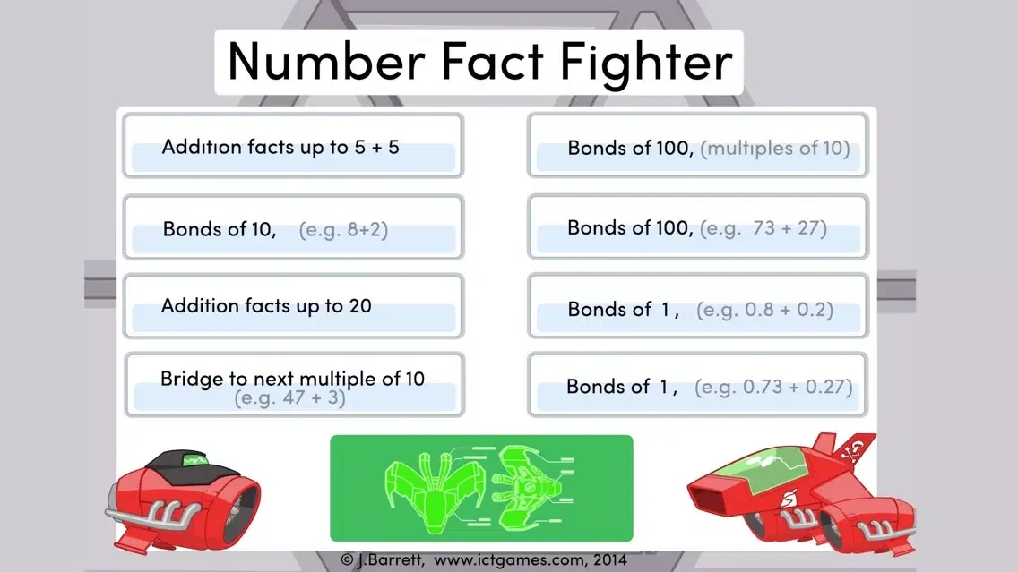 Number Fact Fighter スクリーンショット