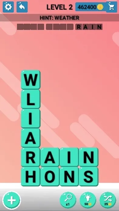 ภาพหน้าจอของ World of word puzzle