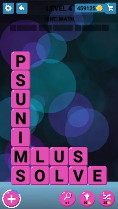 ภาพหน้าจอของ World of word puzzle