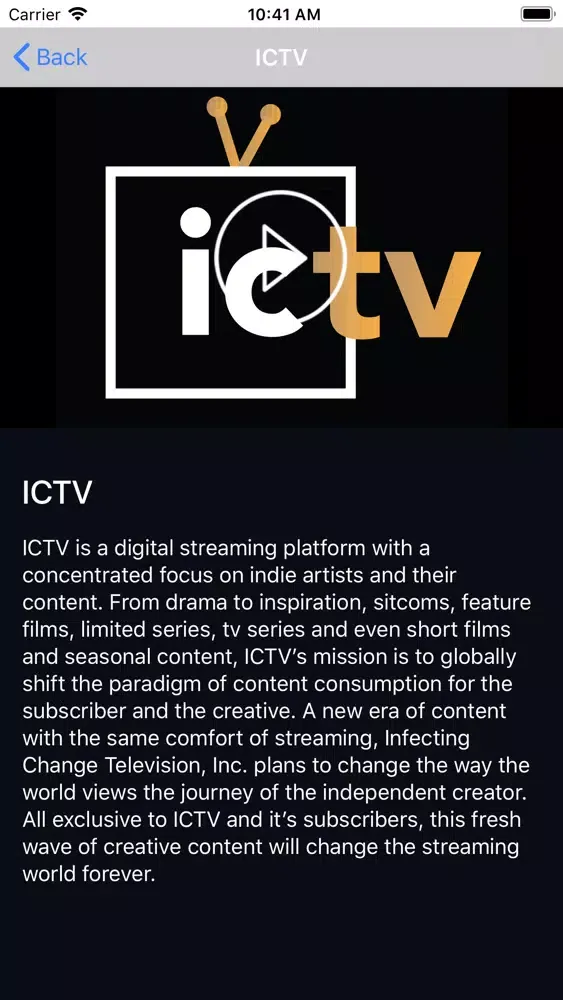 ICTV سکرین شاٹس
