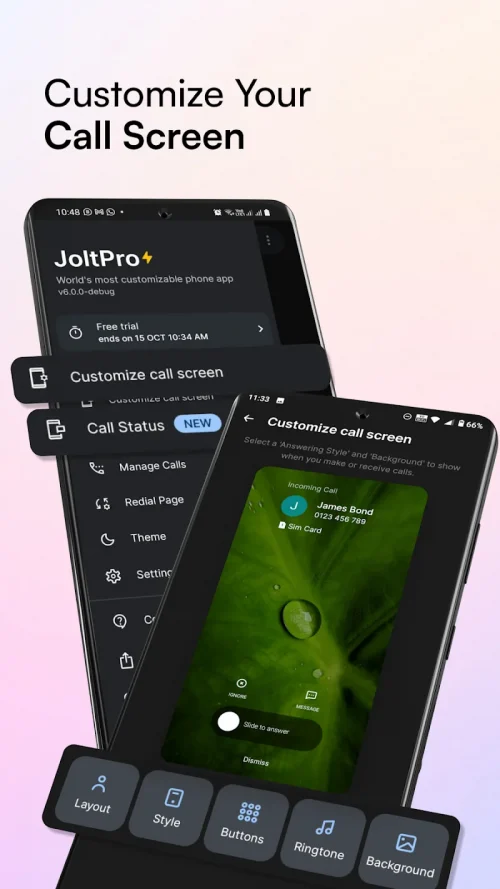 Jolt Call background & Screen-screenshot-2